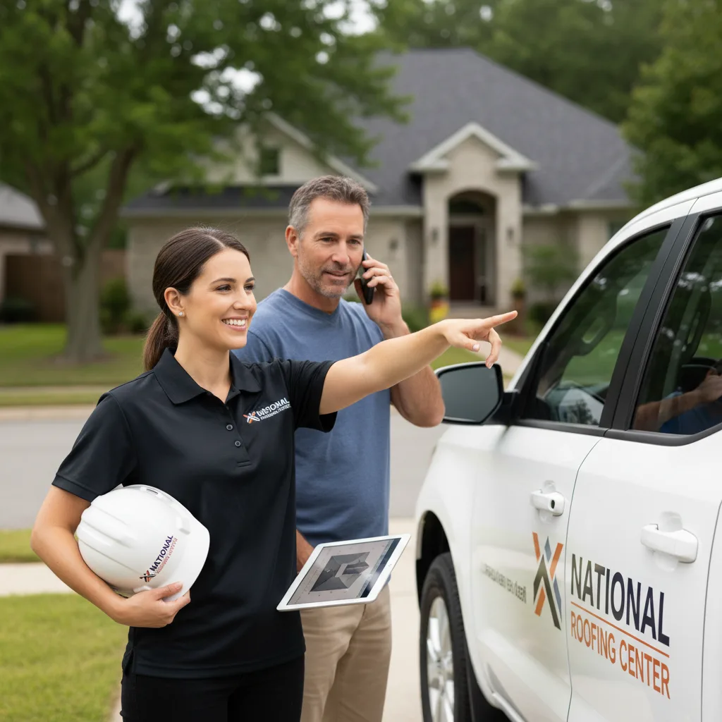 National Roofing Center customer support in Irons